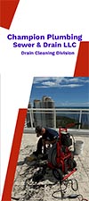 Champion Plumbing Drain Cleaning Brochure Charlotte County